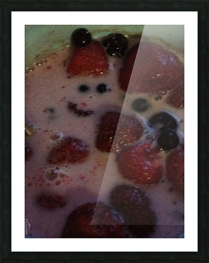 Happy Berries Picture Frame print