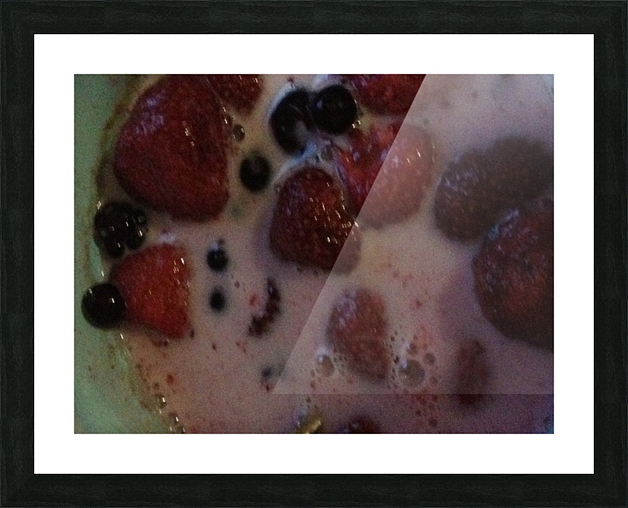 Happy Berries v2 Picture Frame print