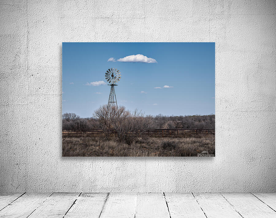 Landscape Windmill   Turkey Texas Wall Preview