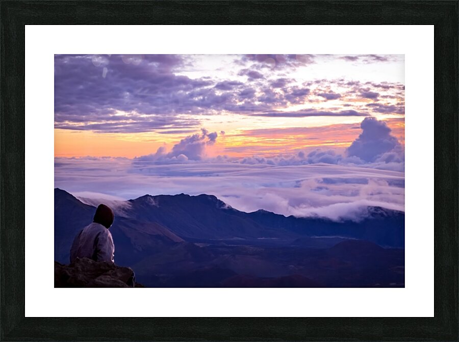 The  Ascent Picture Frame print