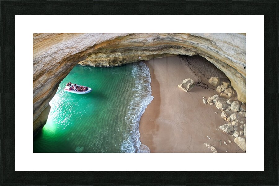 The Emerald Picture Frame print