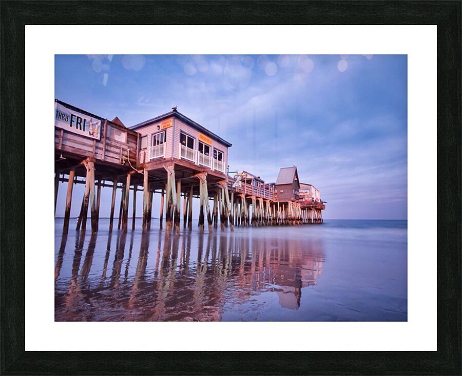 The Mirror Picture Frame print