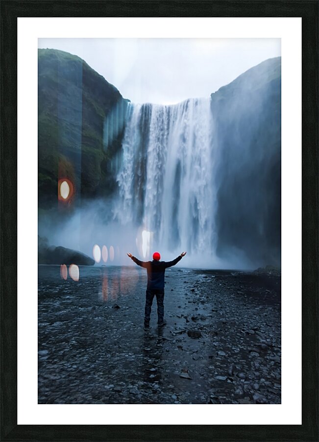 The Embrace Picture Frame print
