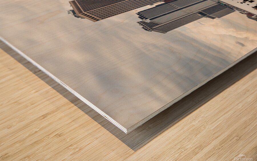 New York Skyline  757 Wood print