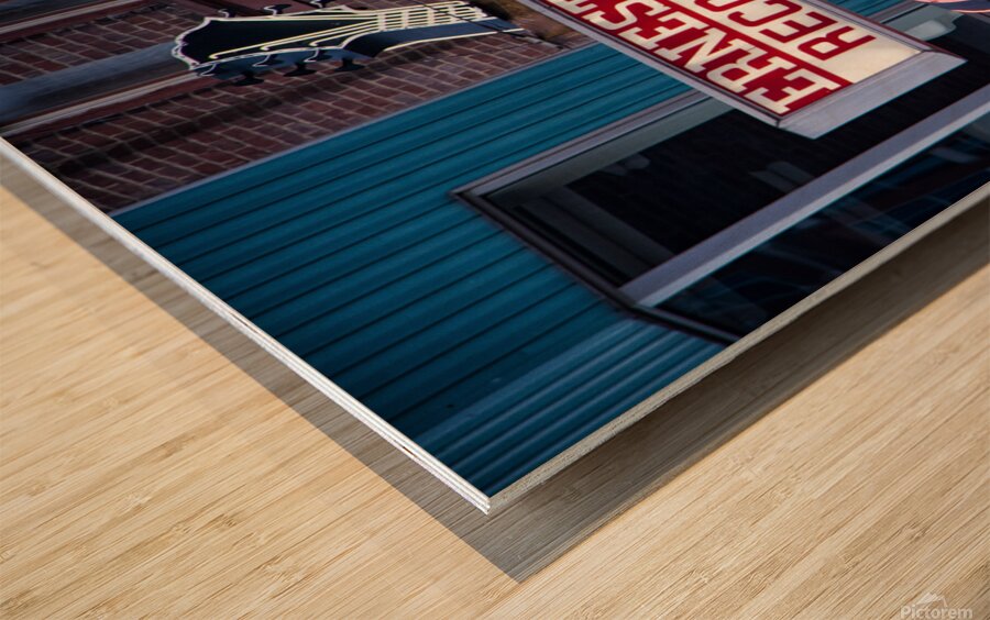 Ernest Tubb Record Shop 8709 Wood print