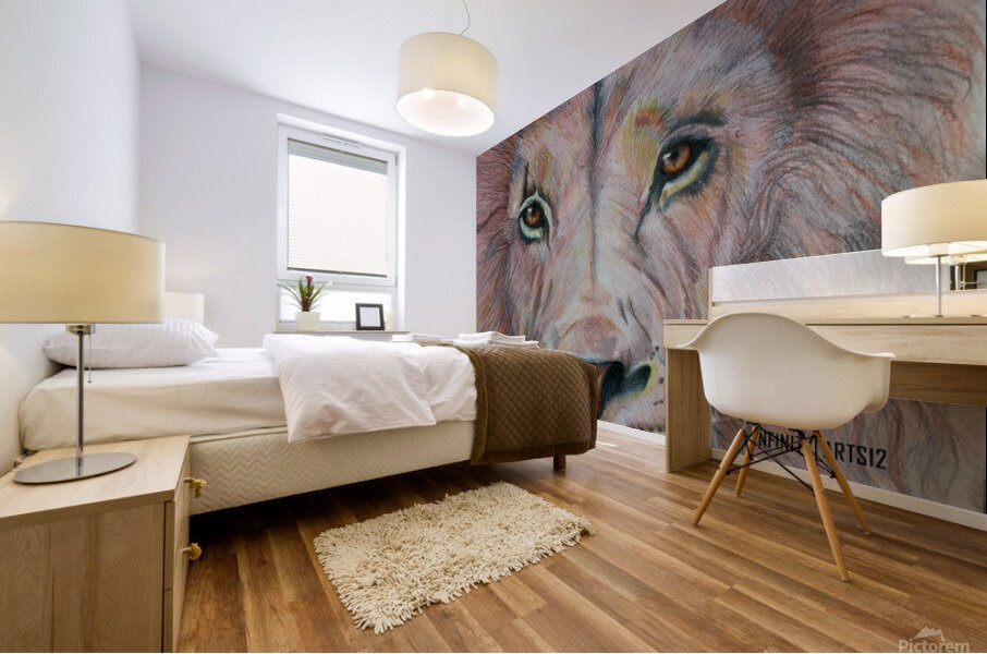 Lion Wall Art Mural print