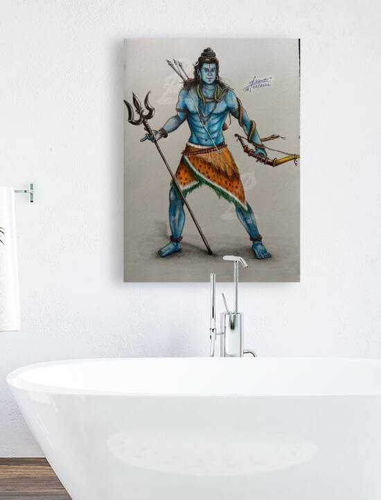 Shiv Sketch by Shubham Carpenter