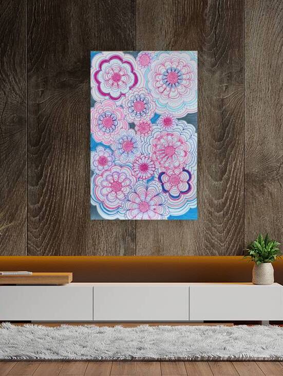 Abstract flowers Reproduction