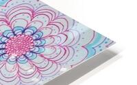 Abstract flowers HD Metal print