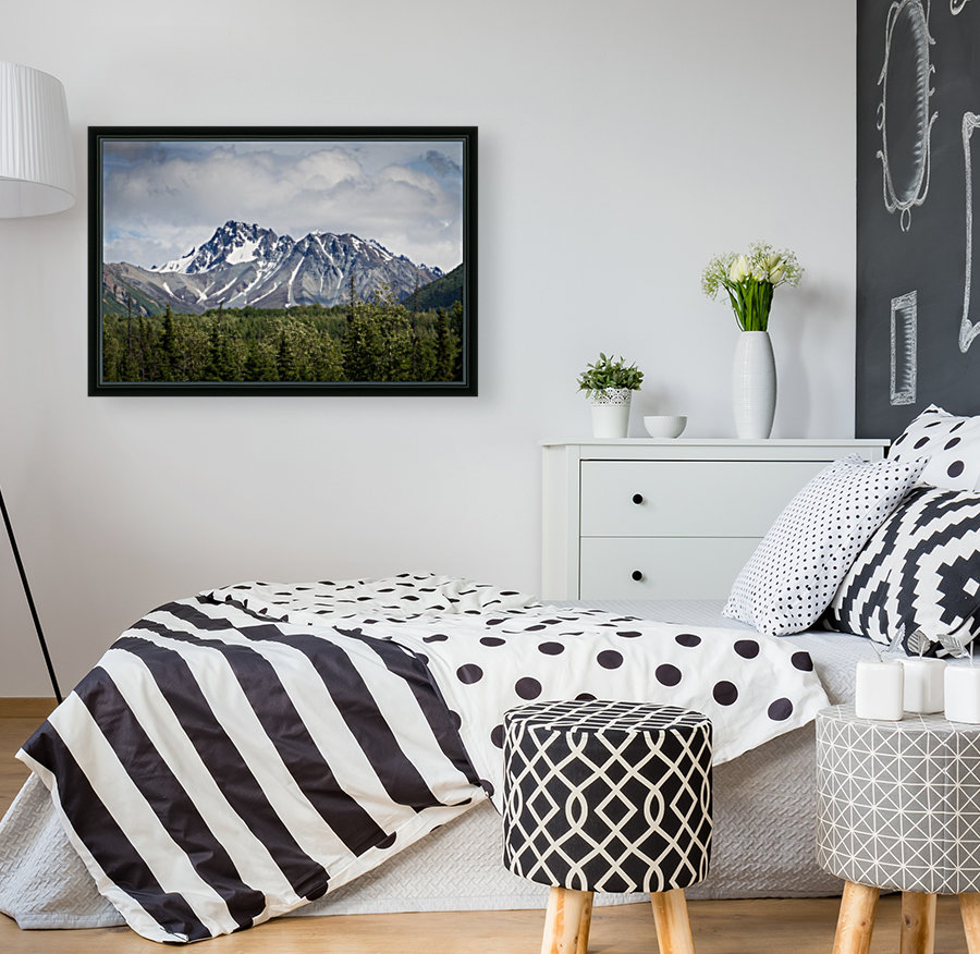 Alaska Mountain Range Reproduction