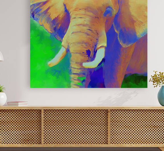 African Elephant3 by Donna Johnson