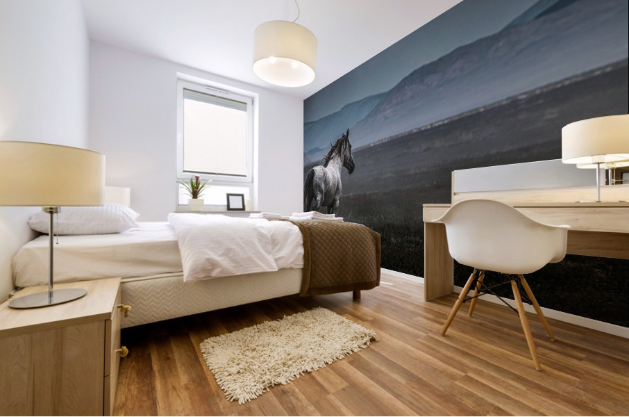 Onaqui Wild Horses Mural print