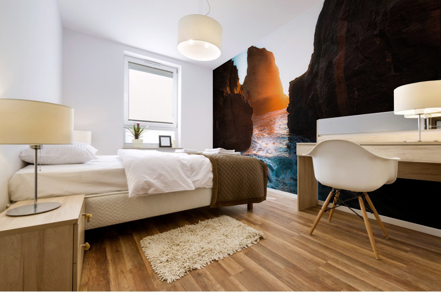 Ocean Sunsets Mural print