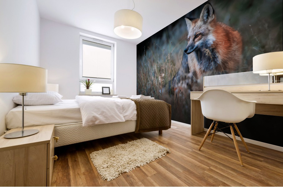 Foxy Mural print