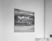 BLUE WET 2 -  bw Acrylic Print