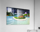 ISLAND NIGHT Acrylic Print