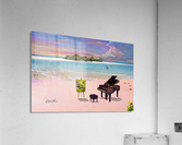 PINK BEACH Acrylic Print