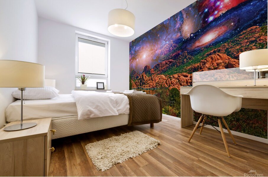 SPACE WALK 2 Mural print