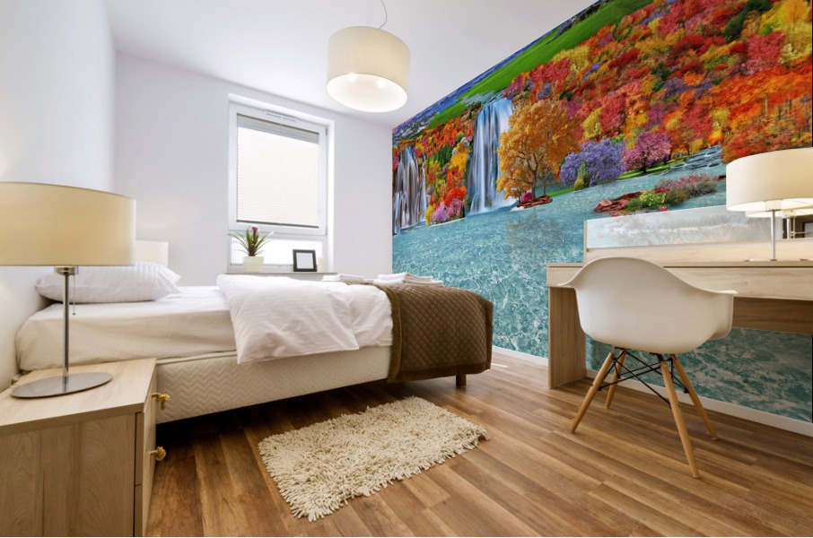 GREAT FALLS Mural print