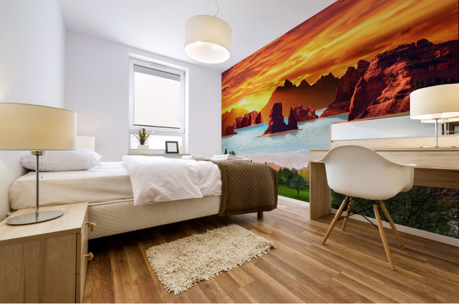 JURASSIC SEDONA  Mural print