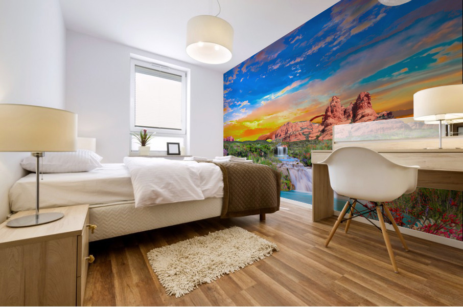 DESERT ARCHES Mural print