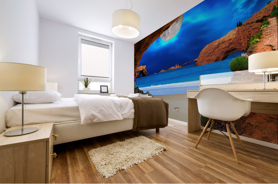 MOON WALK Mural print
