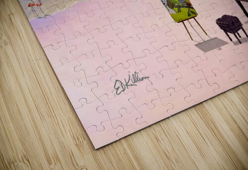 PINK BEACH E D Killion puzzle