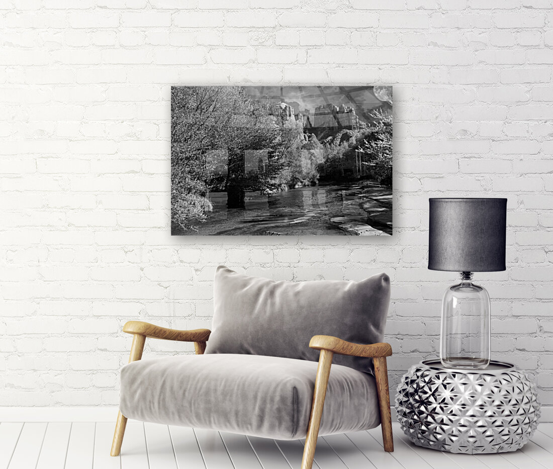 CATHEDRAL ROCK - bw Reproduction