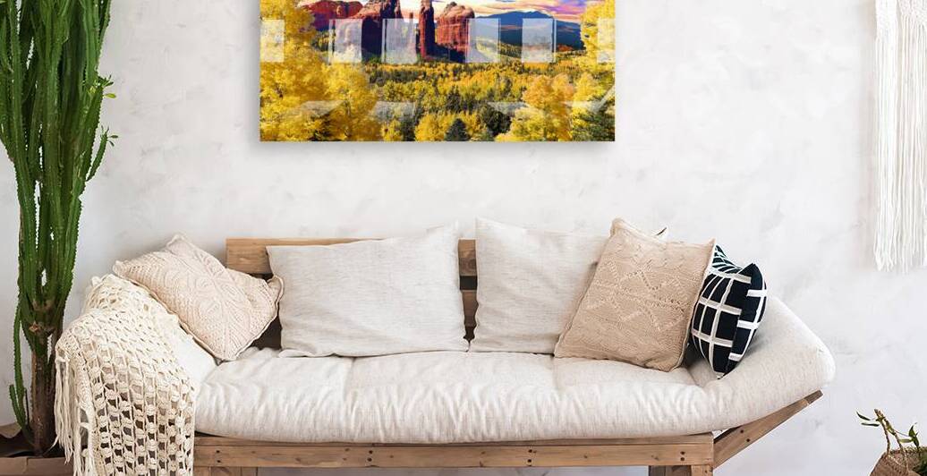 Red Mountain Aspens Reproduction