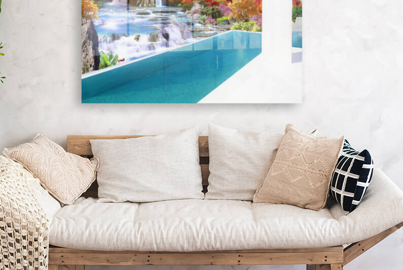 WHITE POOL Reproduction