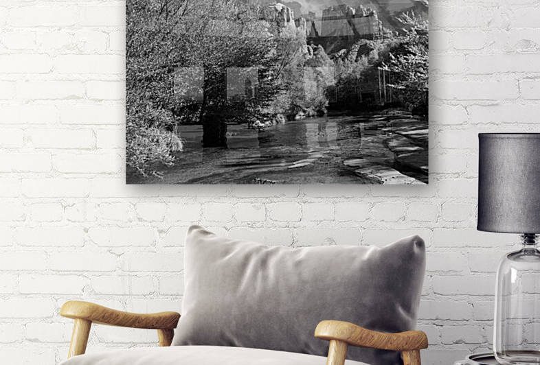 CATHEDRAL ROCK - bw Reproduction