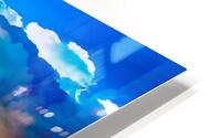 BLUE WET HD Metal print