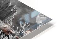 CATHEDRAL ROCK - bw HD Metal print