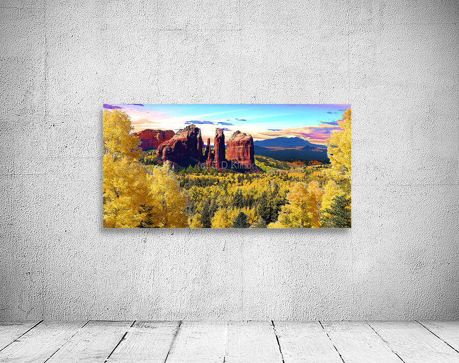 Red Mountain Aspens Wall Preview