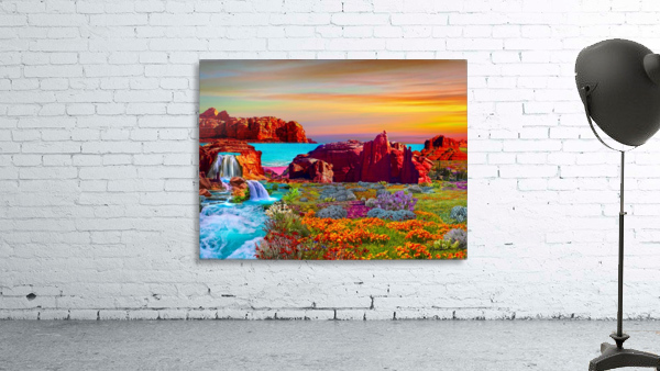 DESERT FALLS Wall Preview