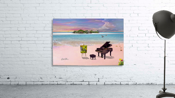 PINK BEACH Wall Preview