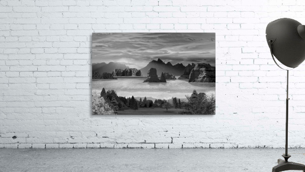 JURASSIC SEDONA bw Wall Preview