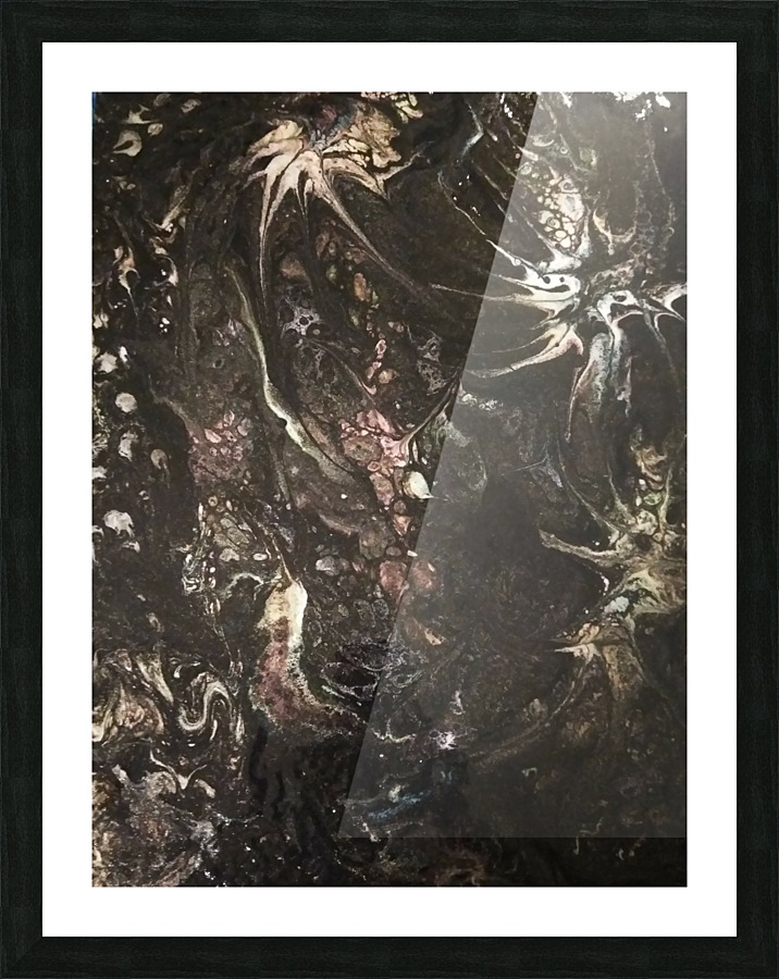 glitter experiment   Copy Picture Frame print