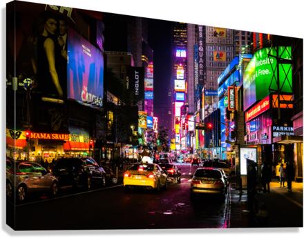 TIMES SQUARE II Canvas Print