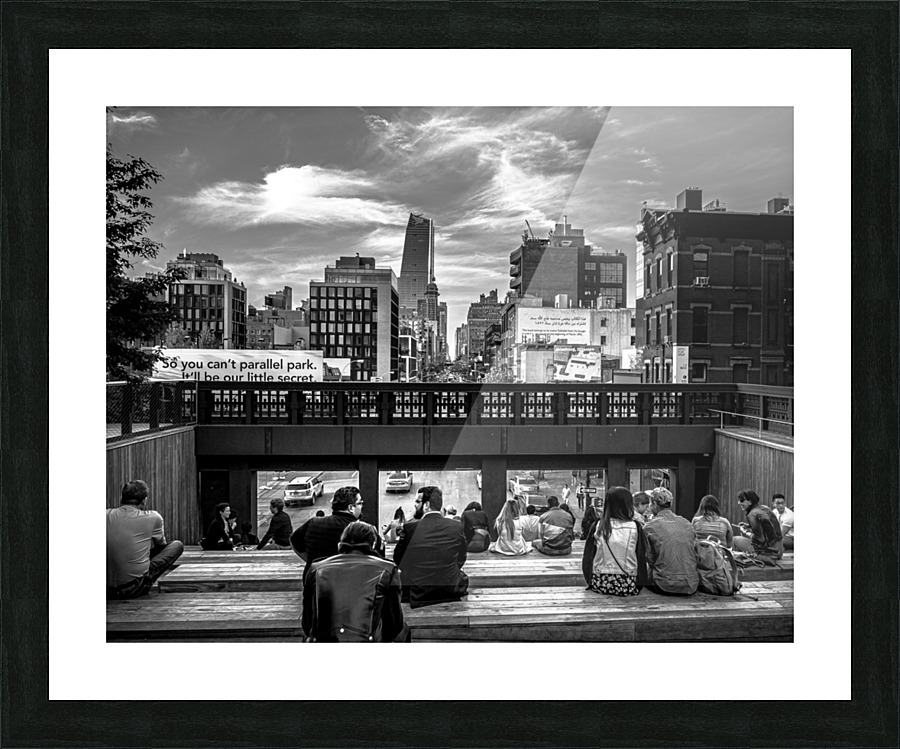 THE HIGHLINE Picture Frame print