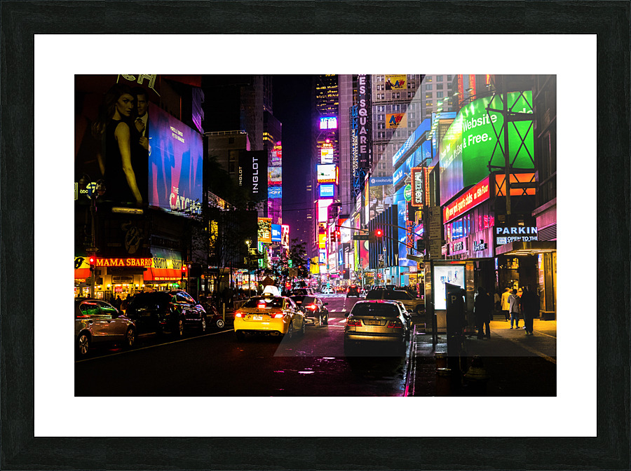 TIMES SQUARE II Picture Frame print