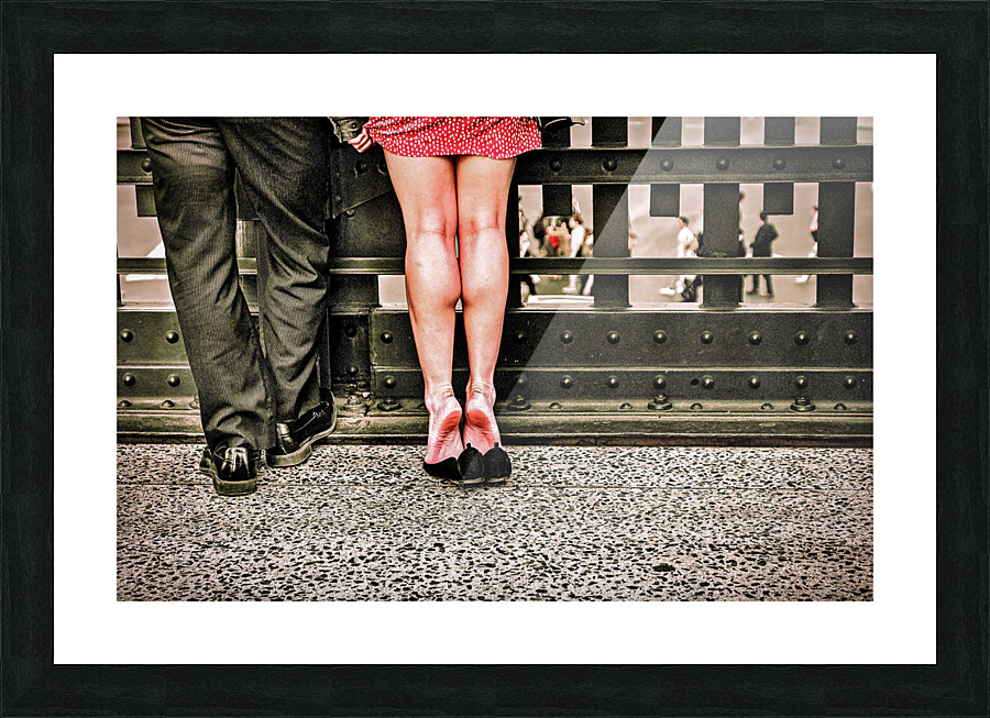 TIP TOE Picture Frame print