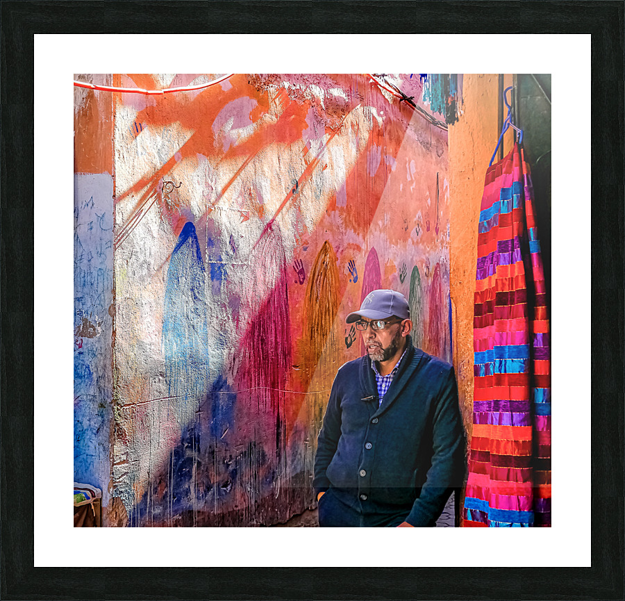 COLOURS Picture Frame print