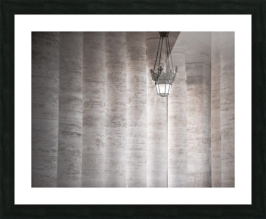 COLUMNS Picture Frame print