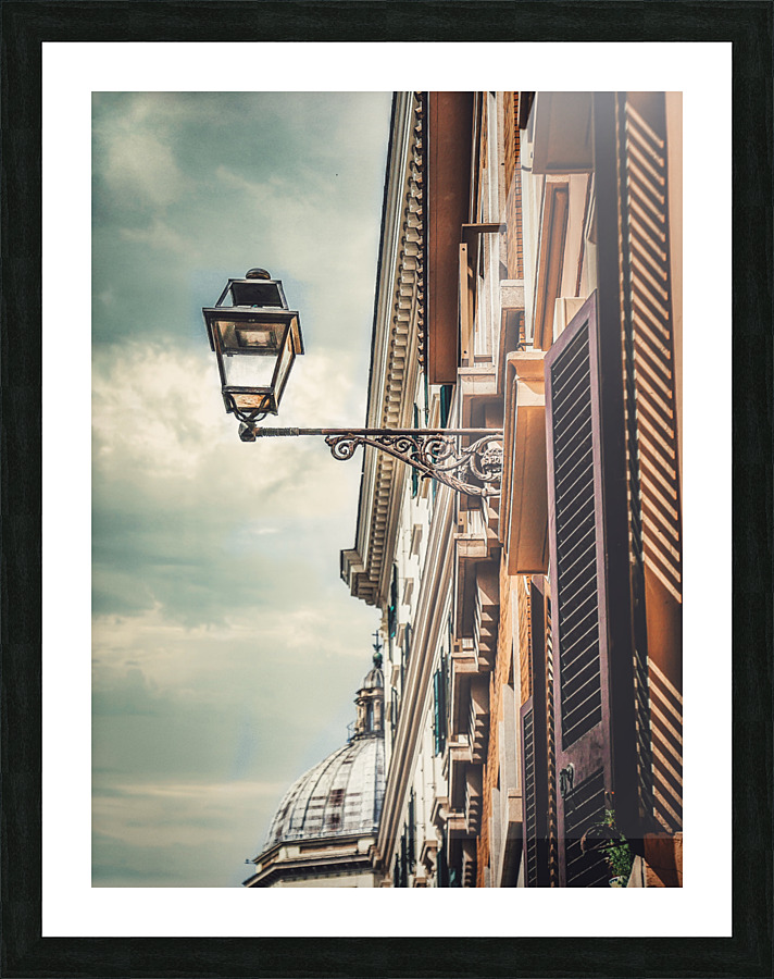 LANTERN Picture Frame print