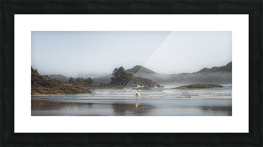 THE SURFER II Picture Frame print