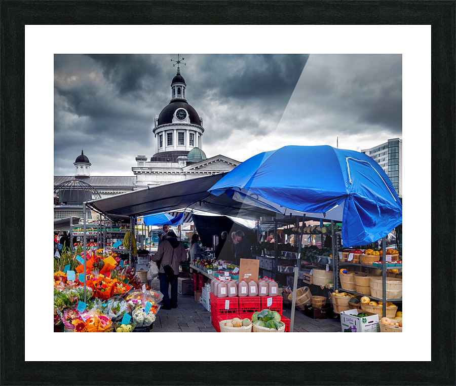 MARKET SQUARE Picture Frame print