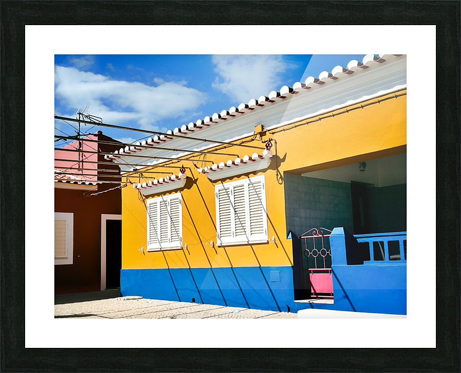 LIGHT AND SHADOW Picture Frame print