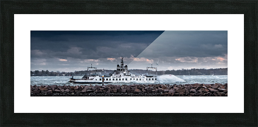 THE WOLFE ISLANDER III Picture Frame print