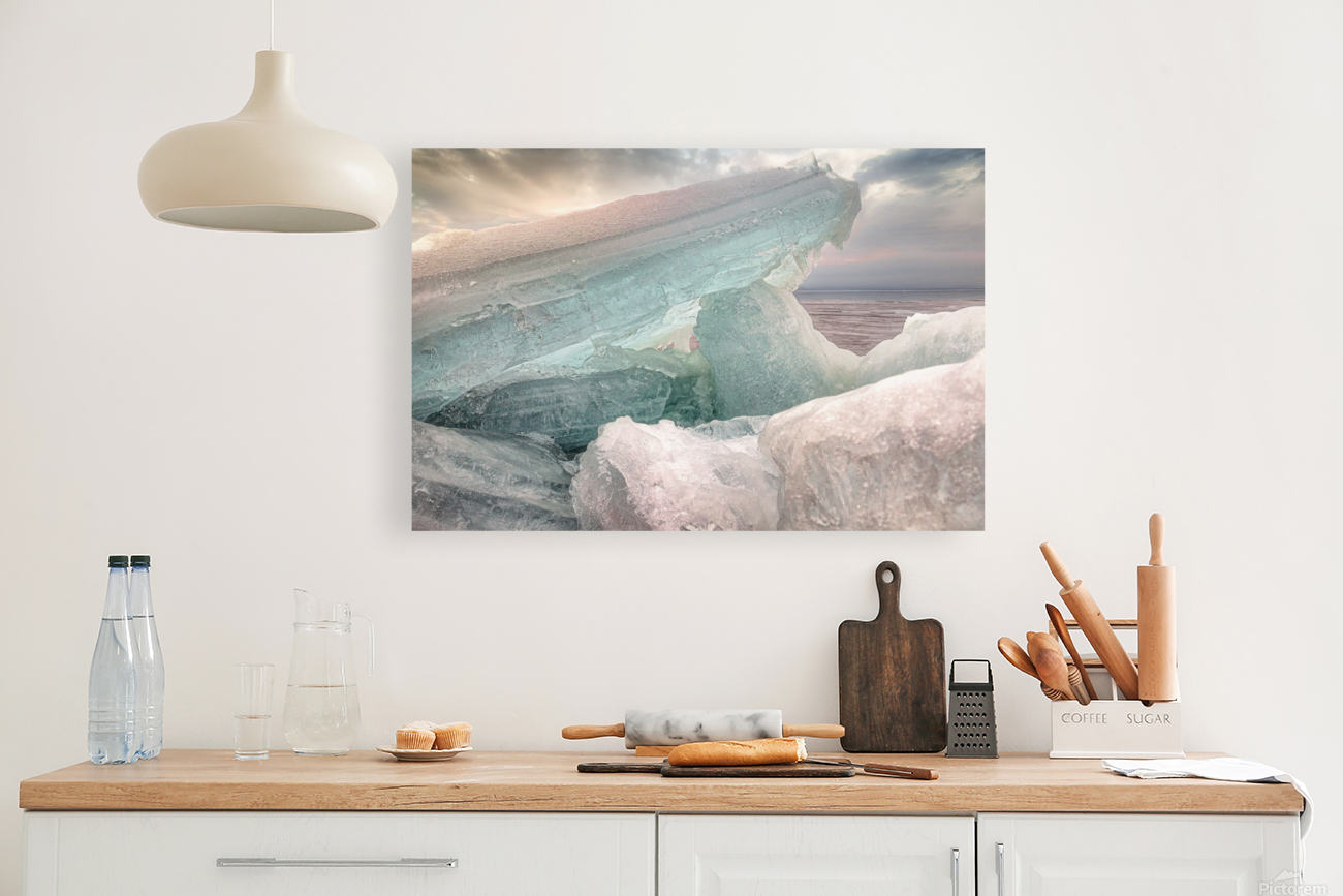 BLUE ICE II Reproduction
